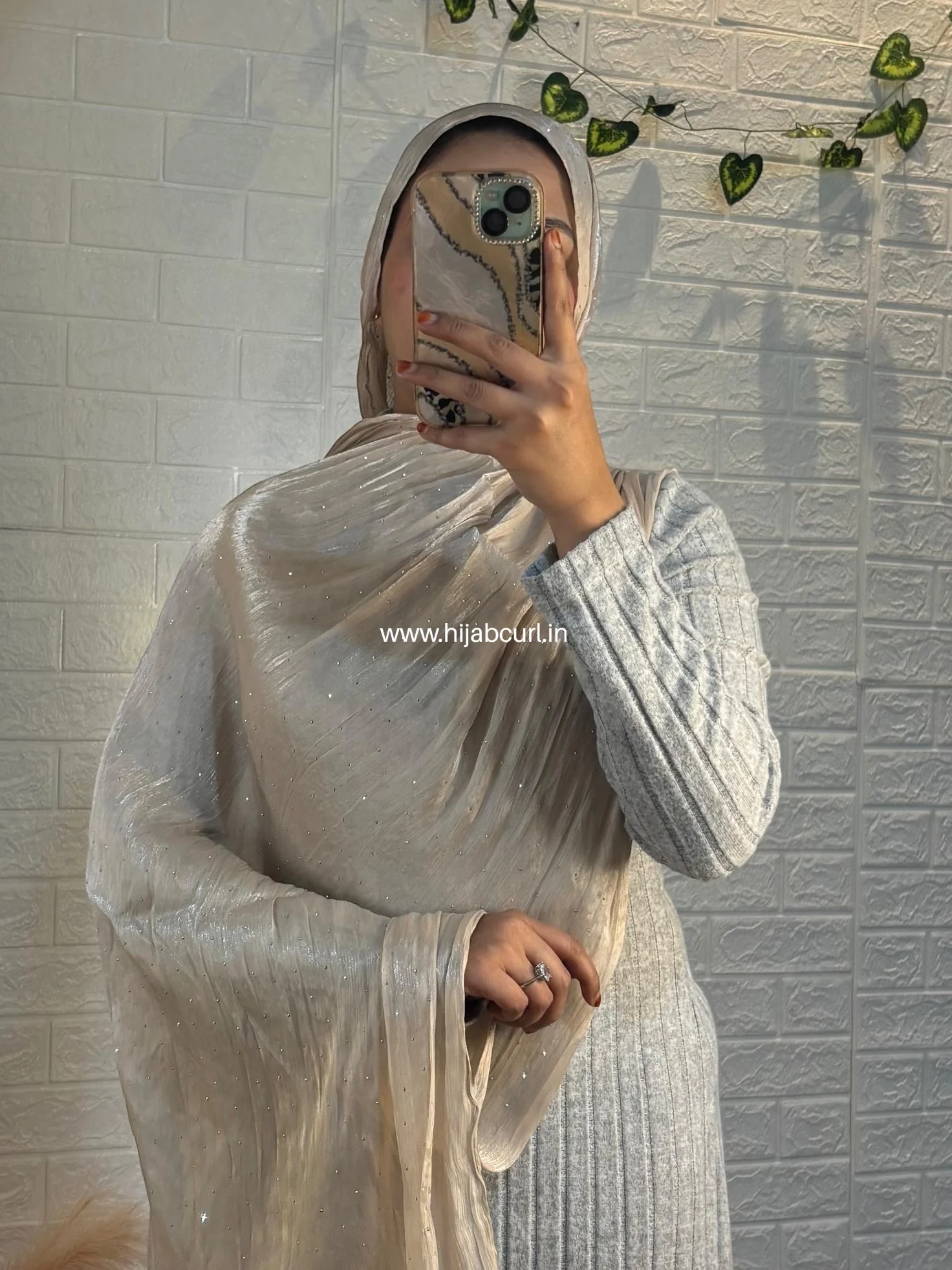 Elegance Redefined by Hijab Curl